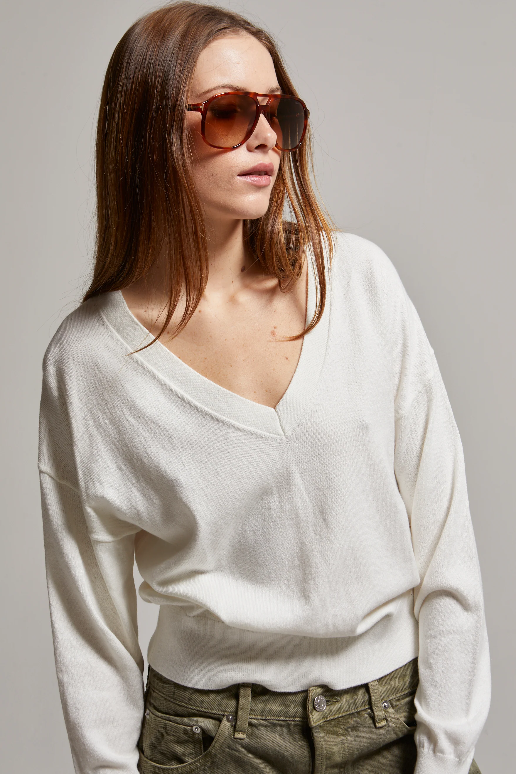 Alice Cotton Cashmere Sweater - Image 5