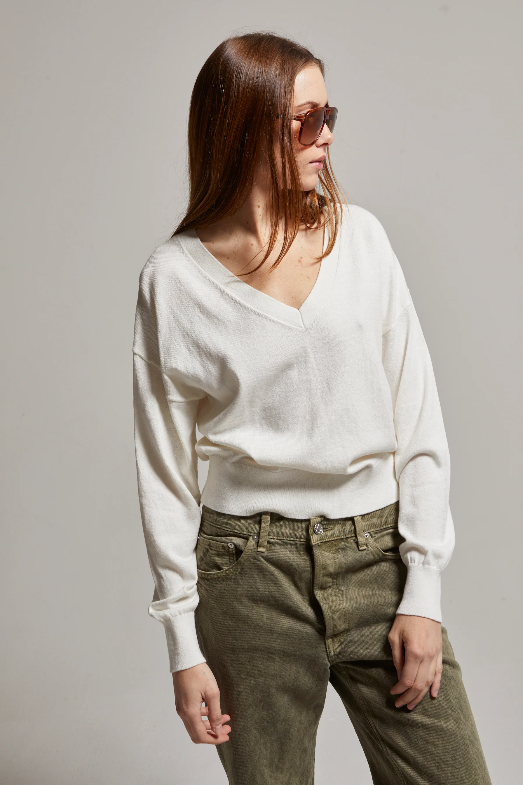 Alice Cotton Cashmere Sweater - Image 6