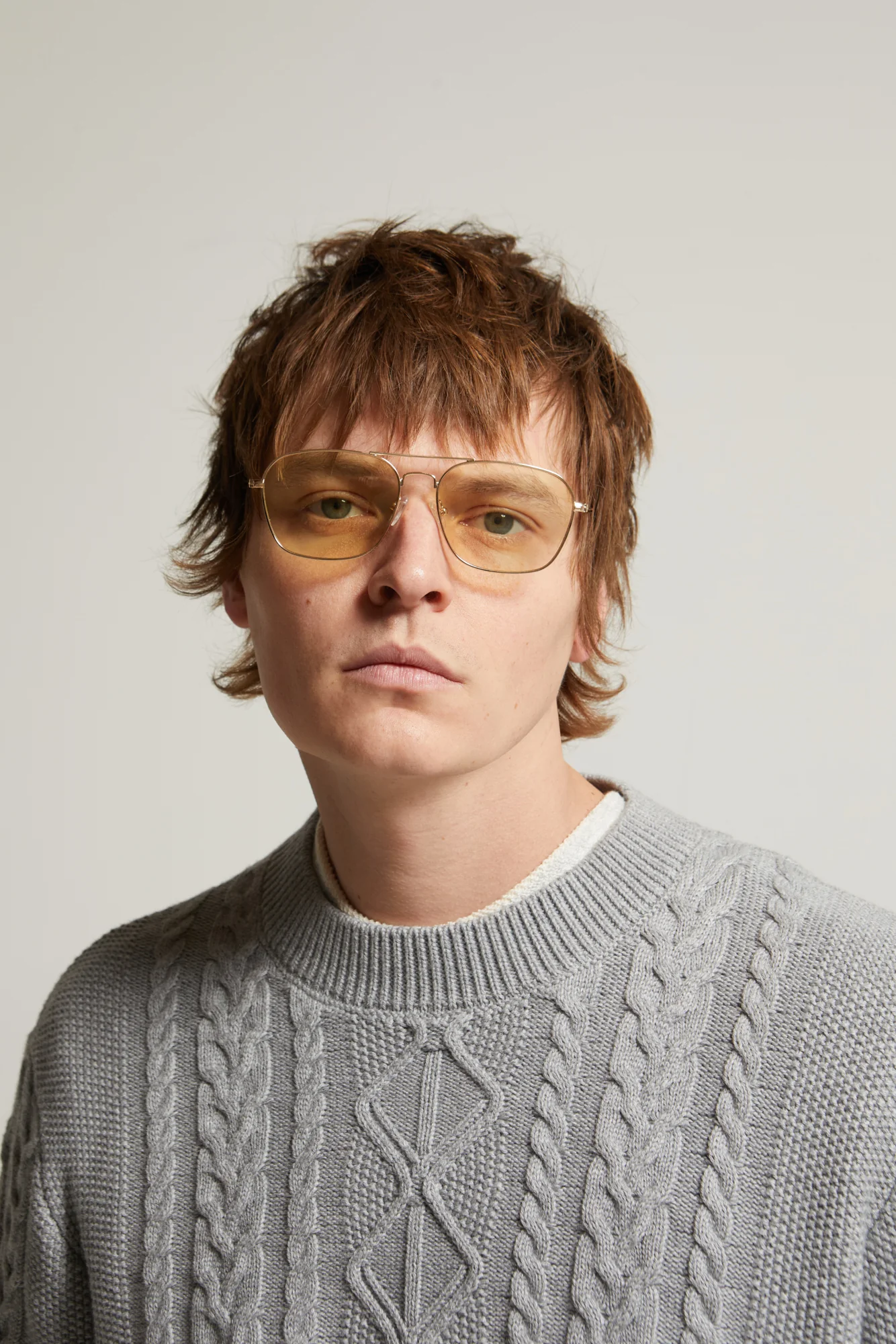 Andre Relaxed Cotton-Cashmere Cable Sweater - Image 4