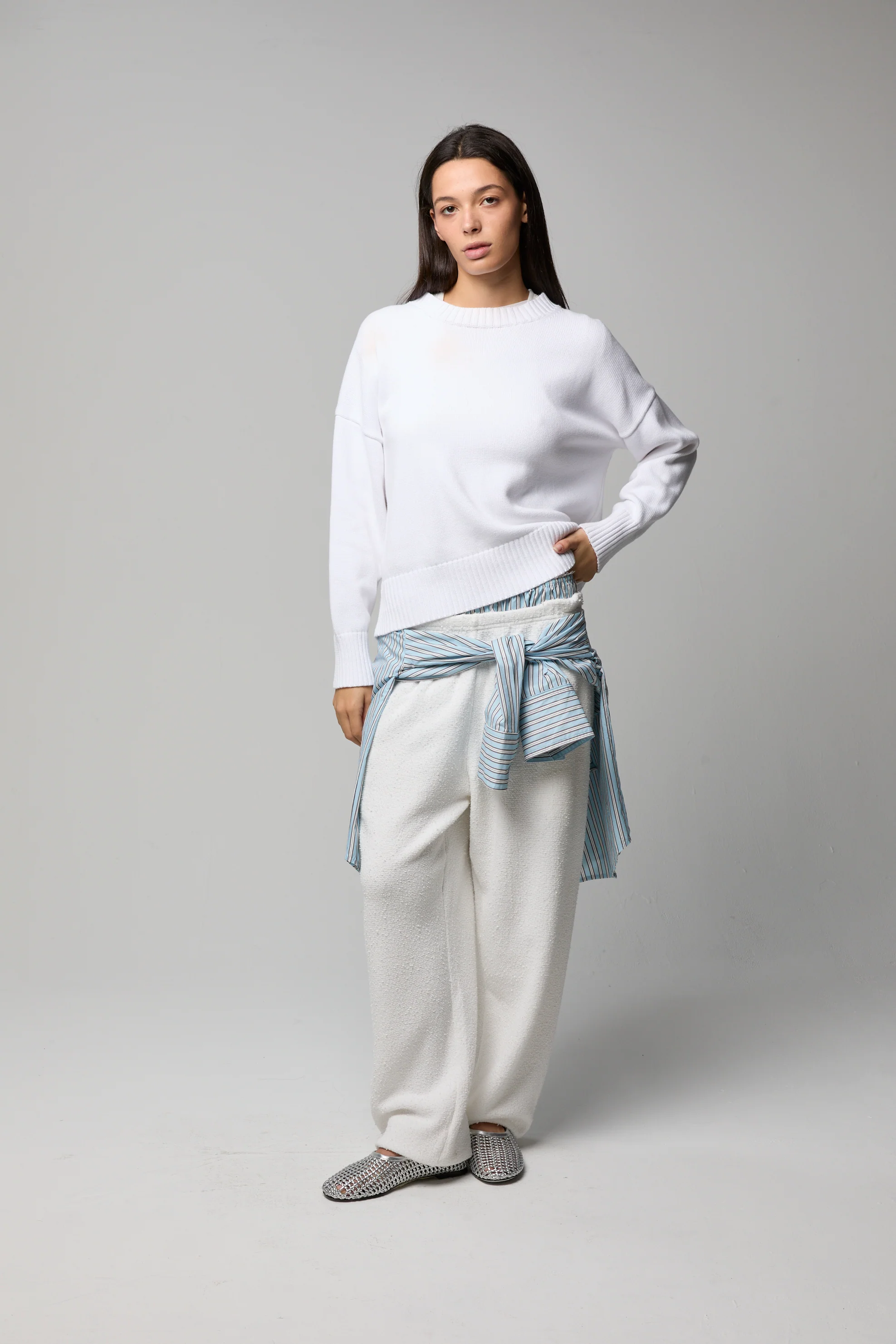 Candi Cotton Crewneck Sweater - Image 37