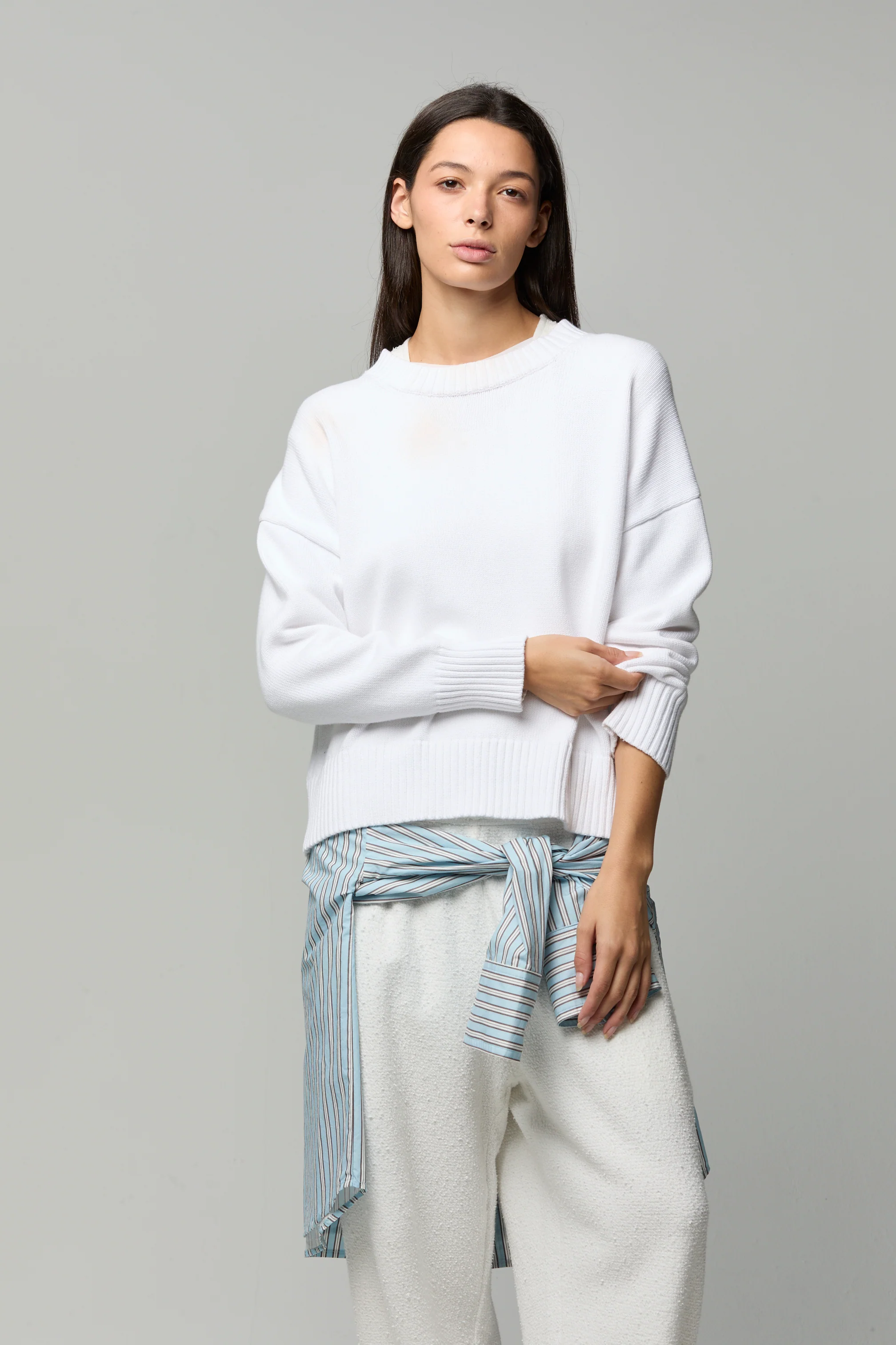 Candi Cotton Crewneck Sweater - Image 38