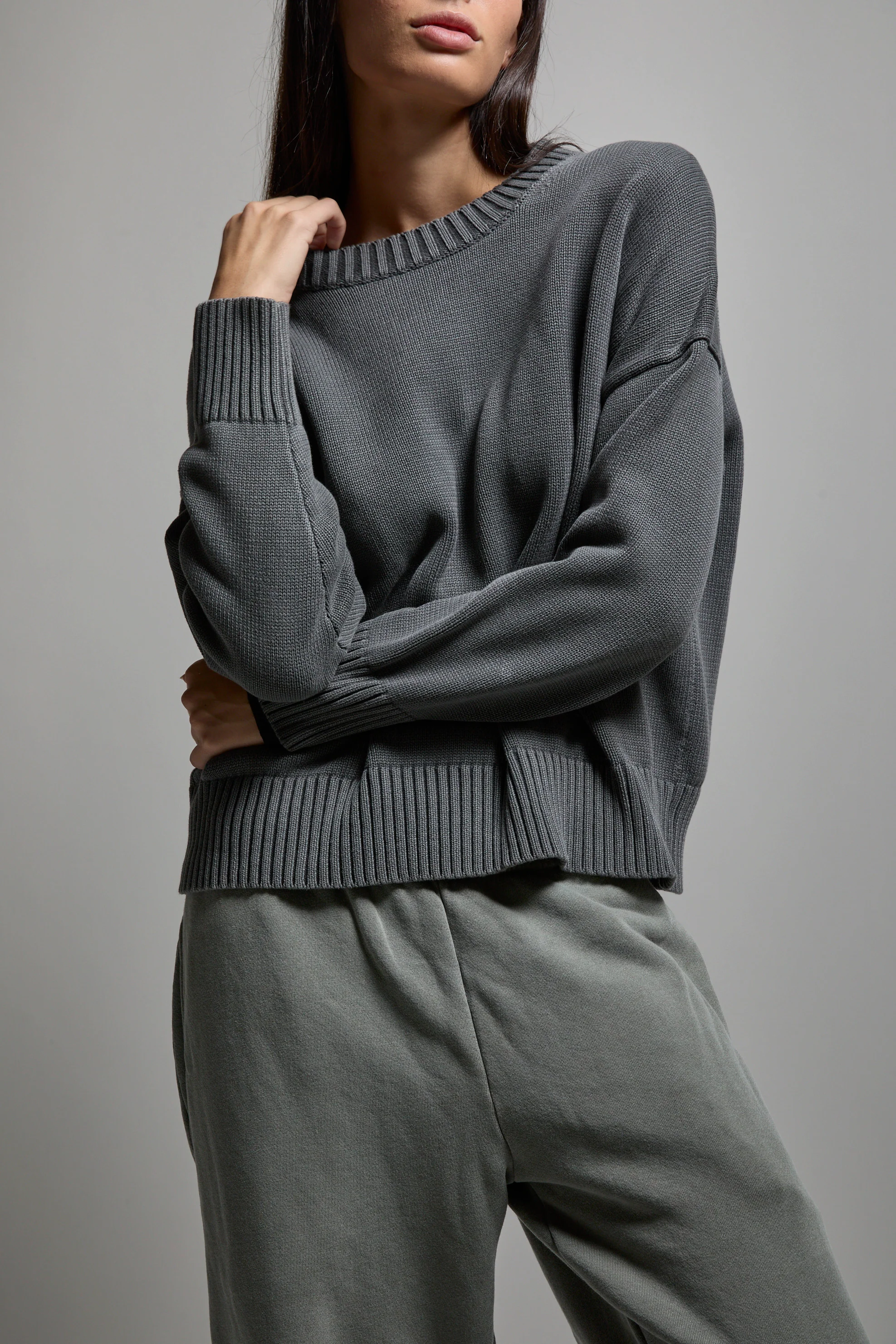Candi Cotton Crewneck Sweater - Image 5