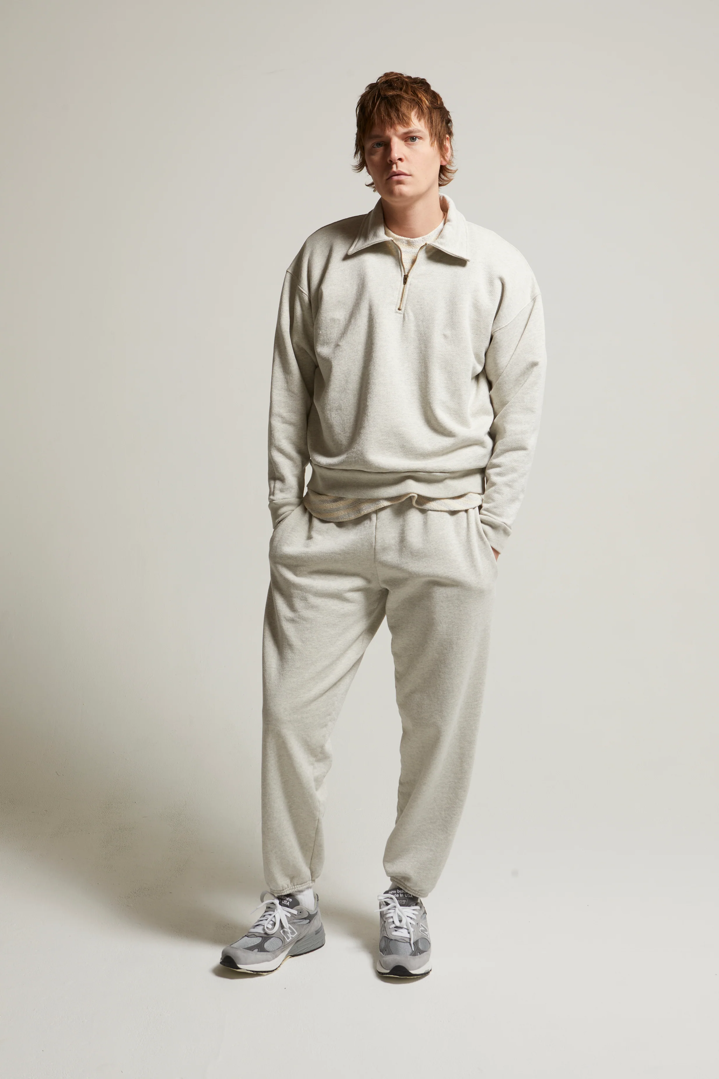 Claude Heather Ash 1/4 Zip - Image 4