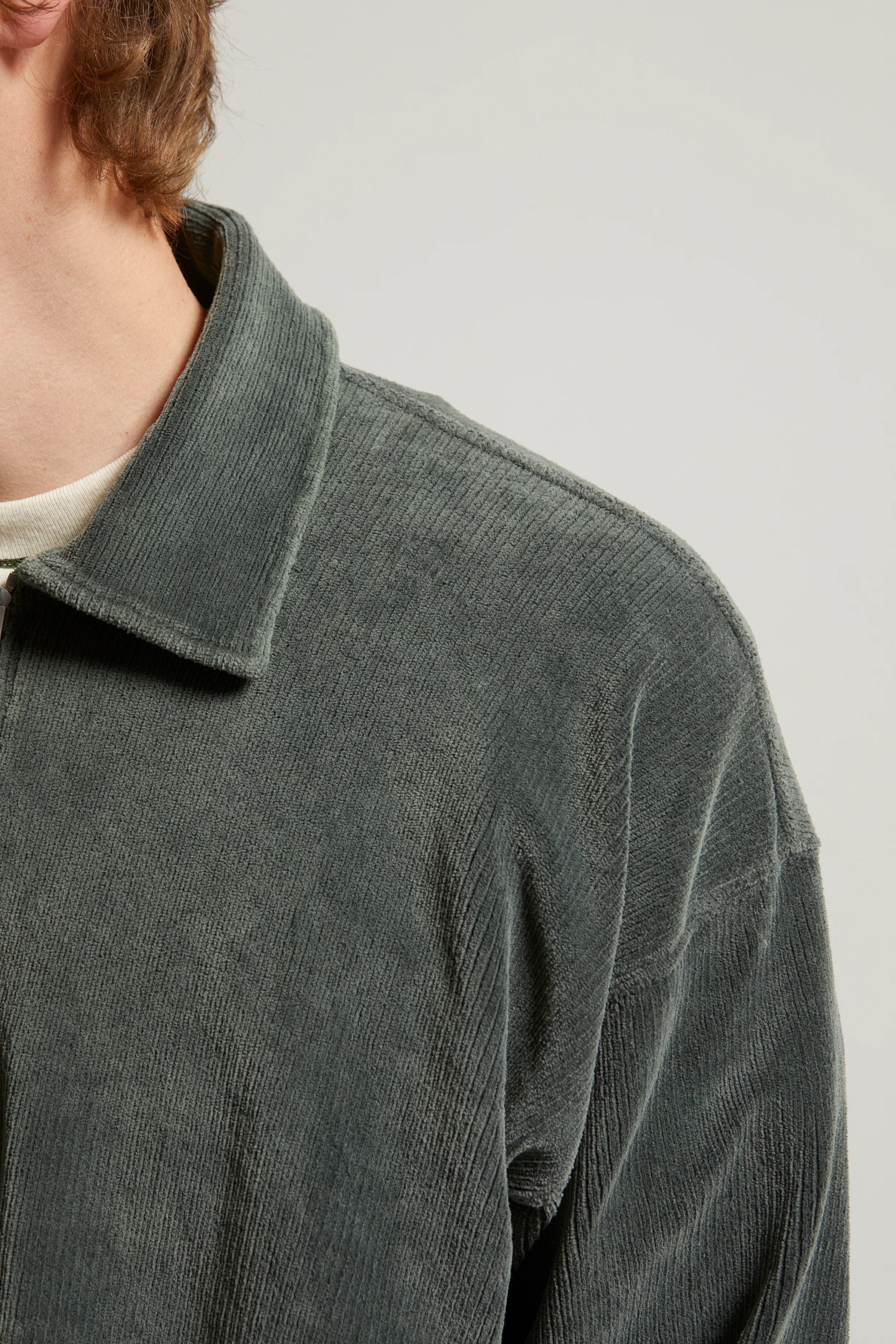 Claude Velour 1/4 Zip - Image 4