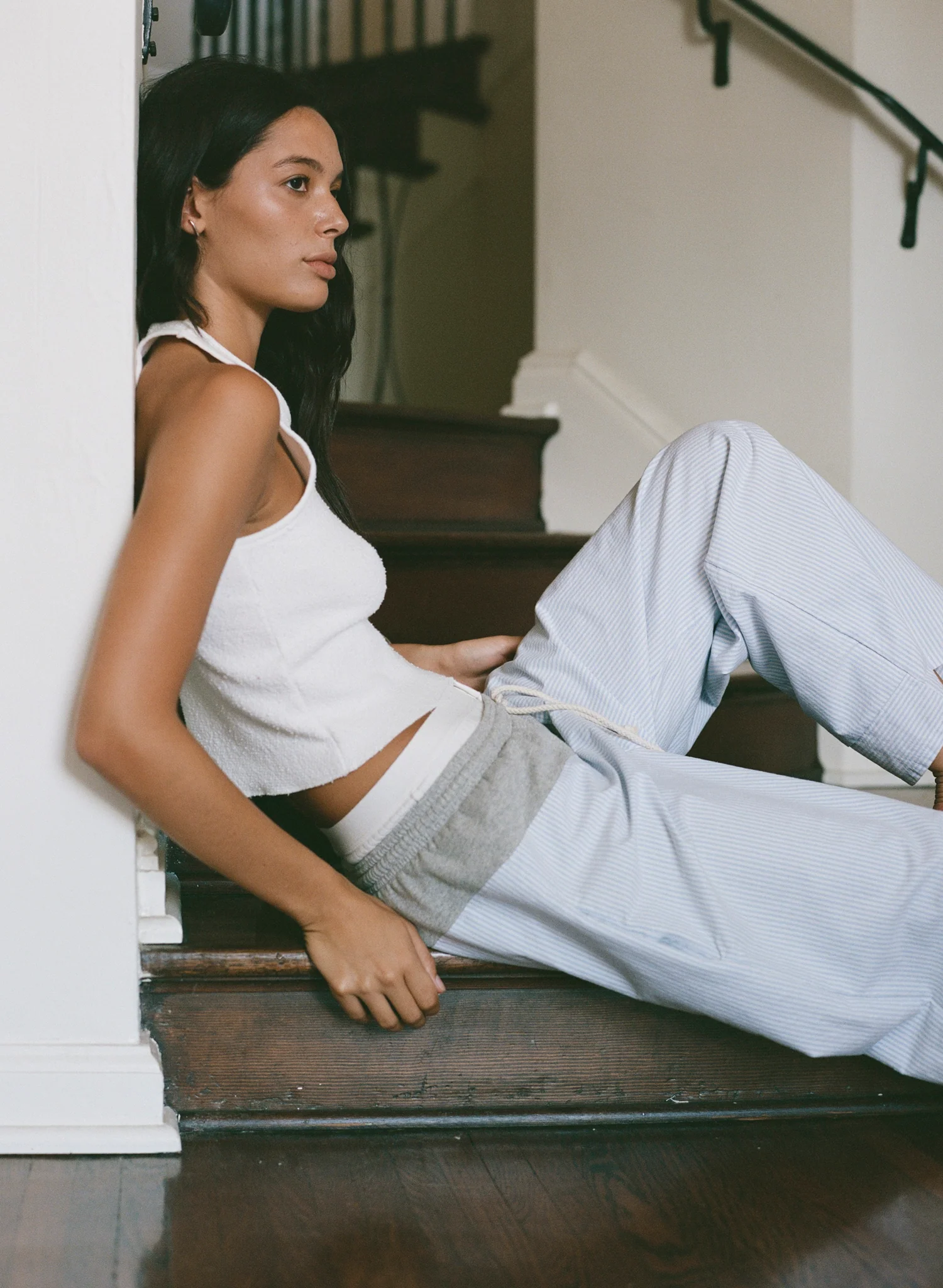 Cory Mix Media Pant - Image 7