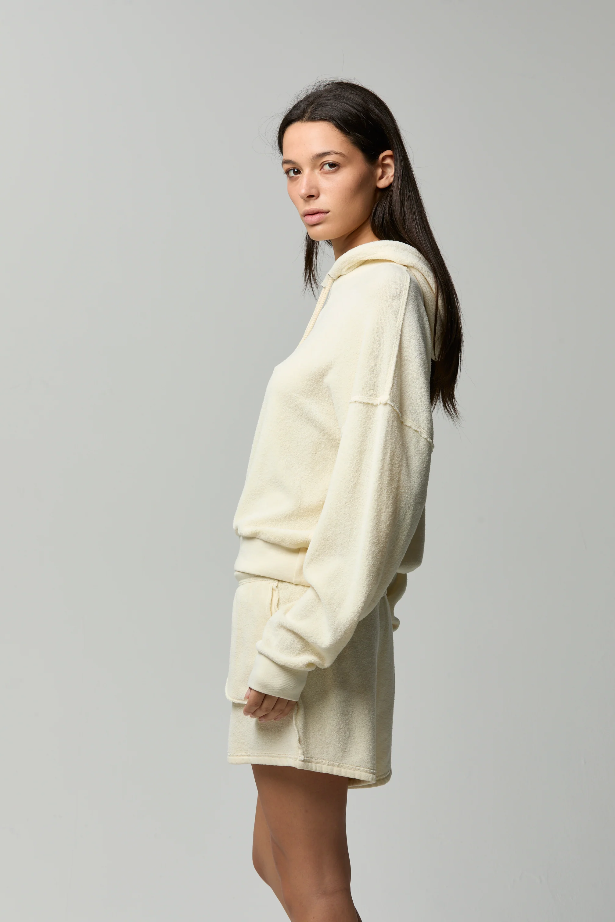 Hazel Cotton Sherpa Shorts - Image 12