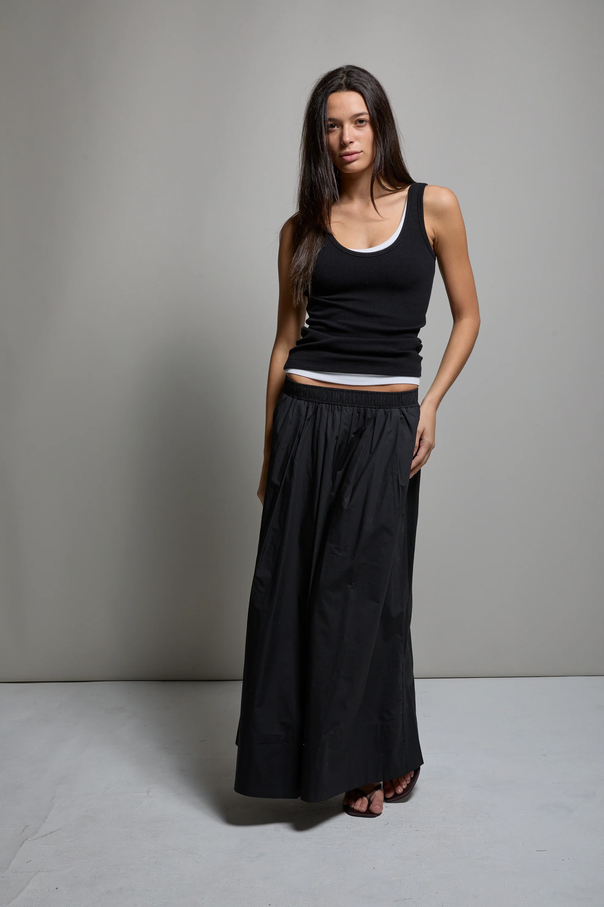 Kate Poplin Pleated Skirt - Image 13