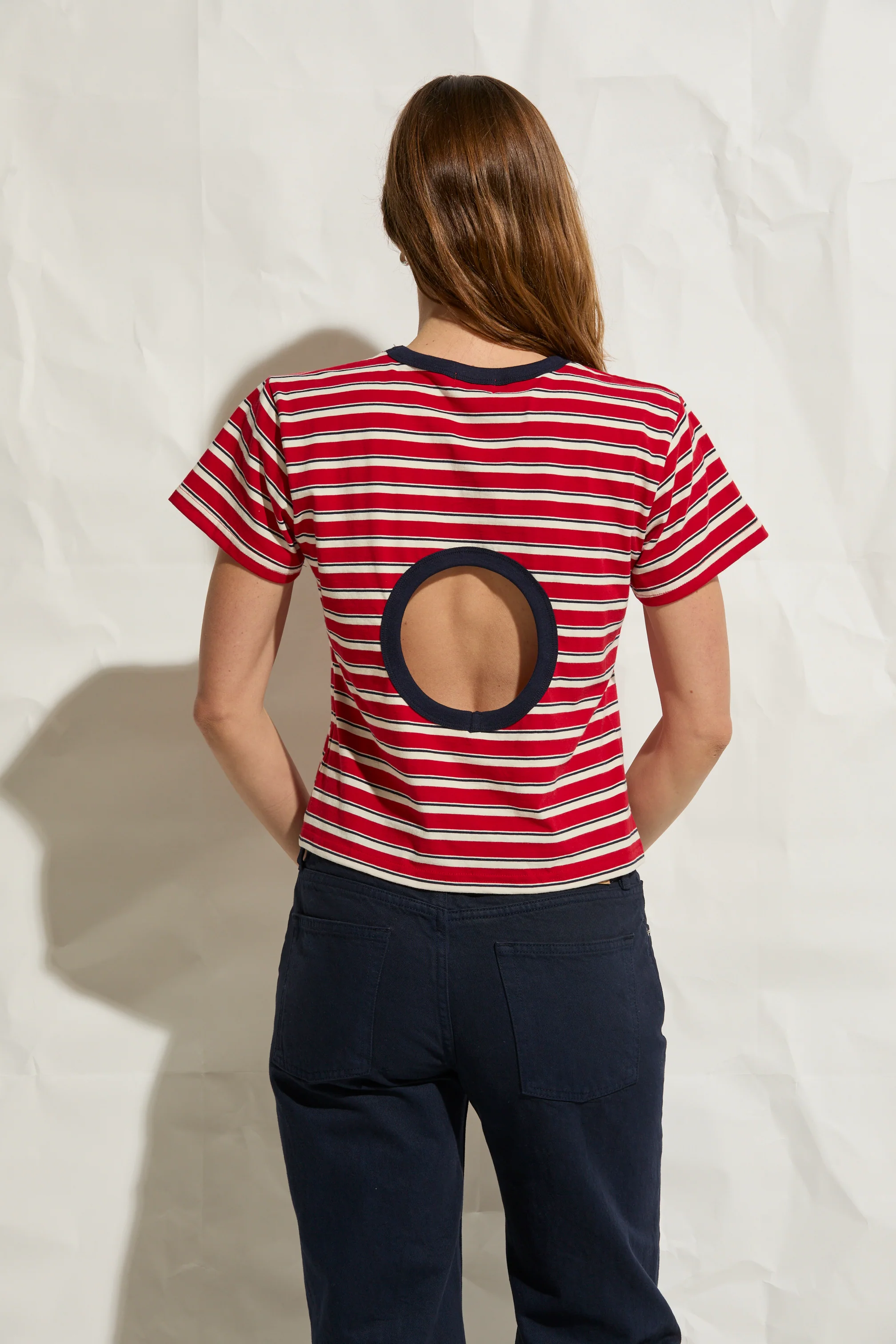Mina Keyhole Tee - Image 8