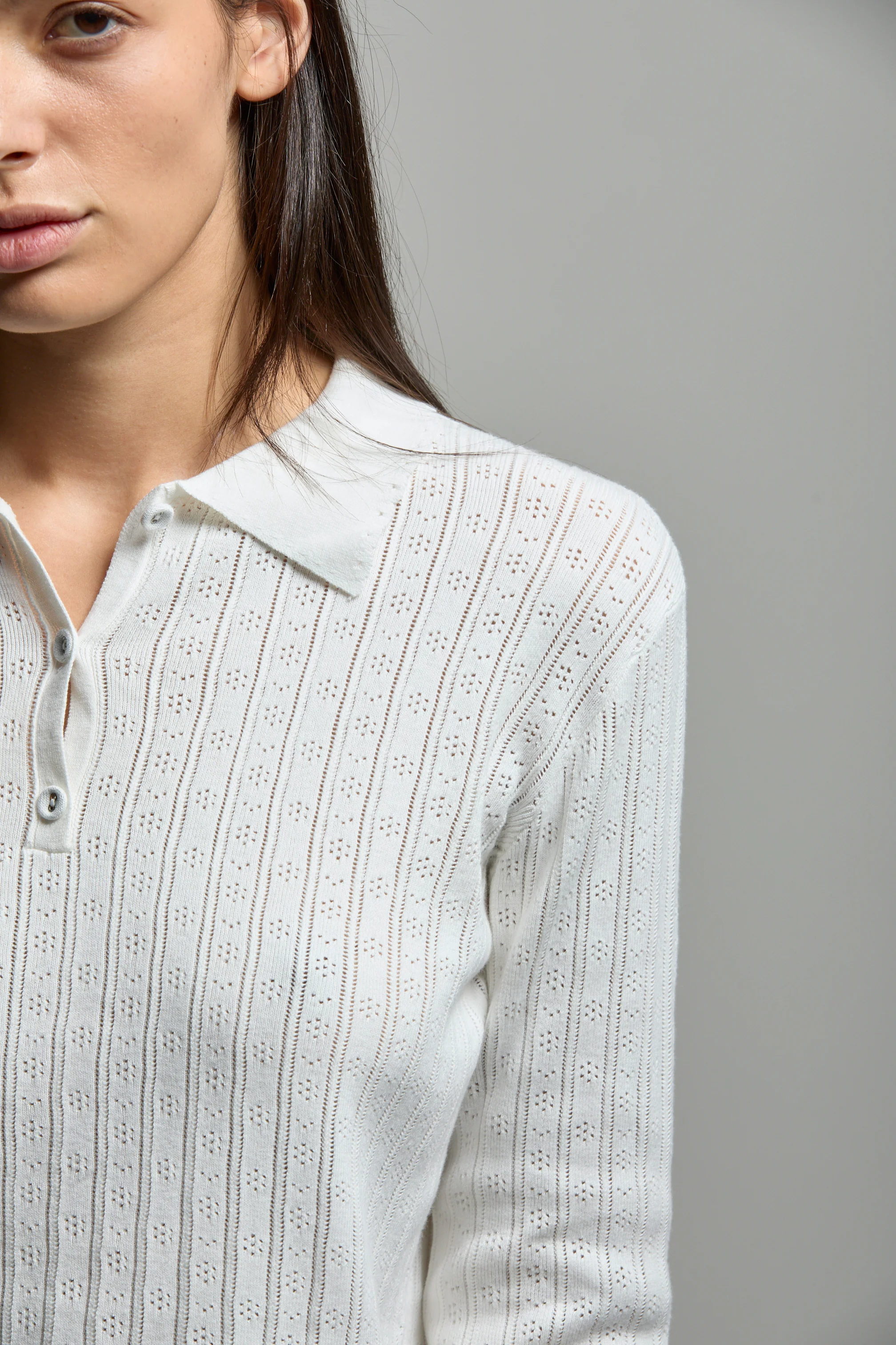 Paloma Pointelle Polo - Image 8