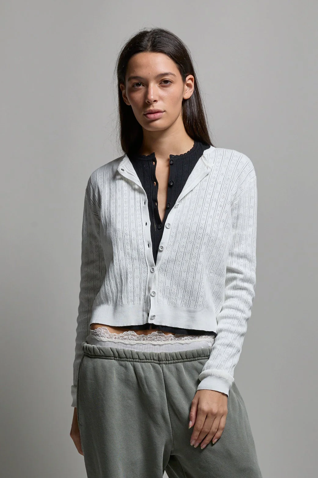Paloma Pointelle Cardigan - Image 5