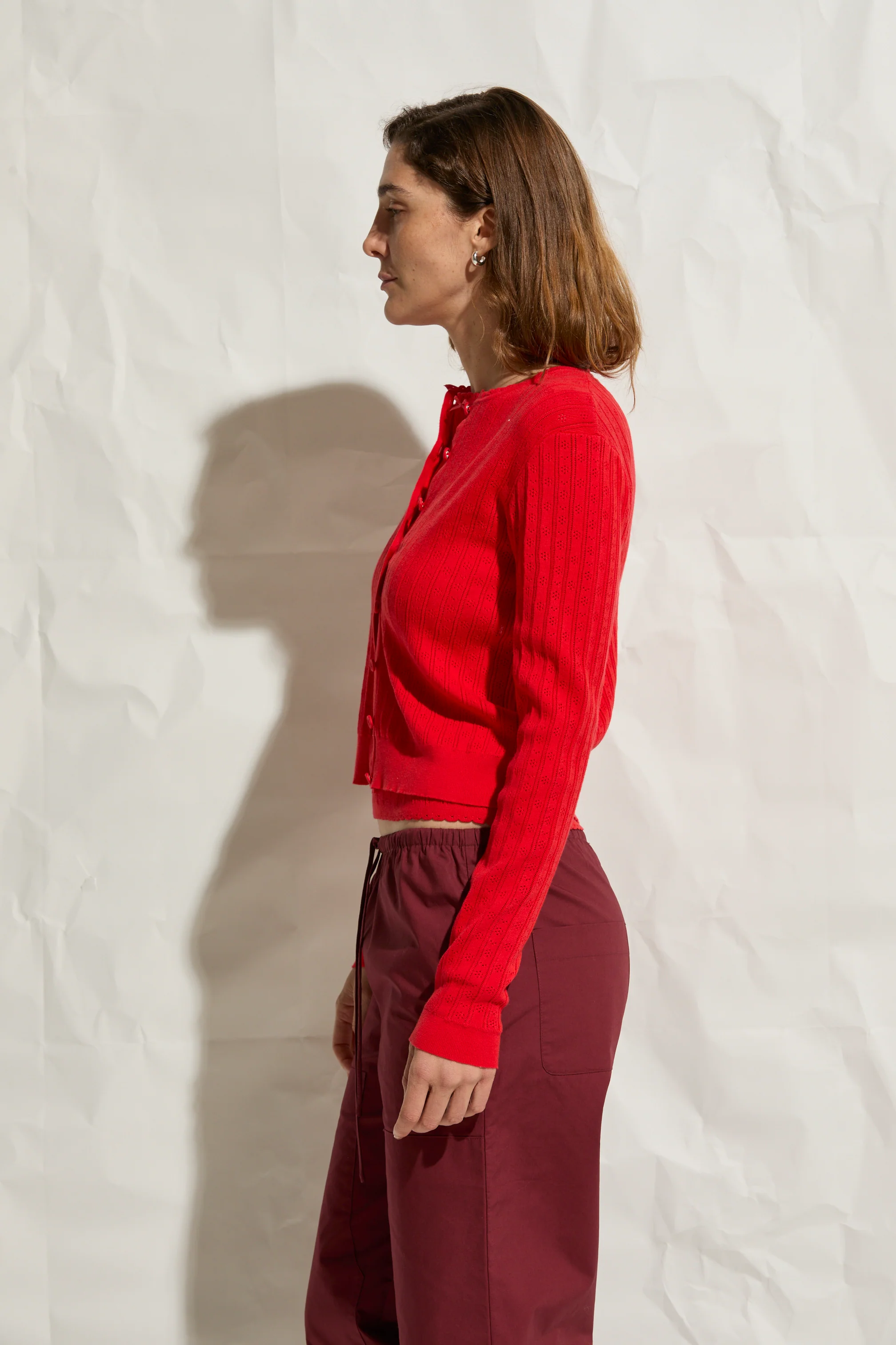 Paloma Pointelle Cardigan - Image 9