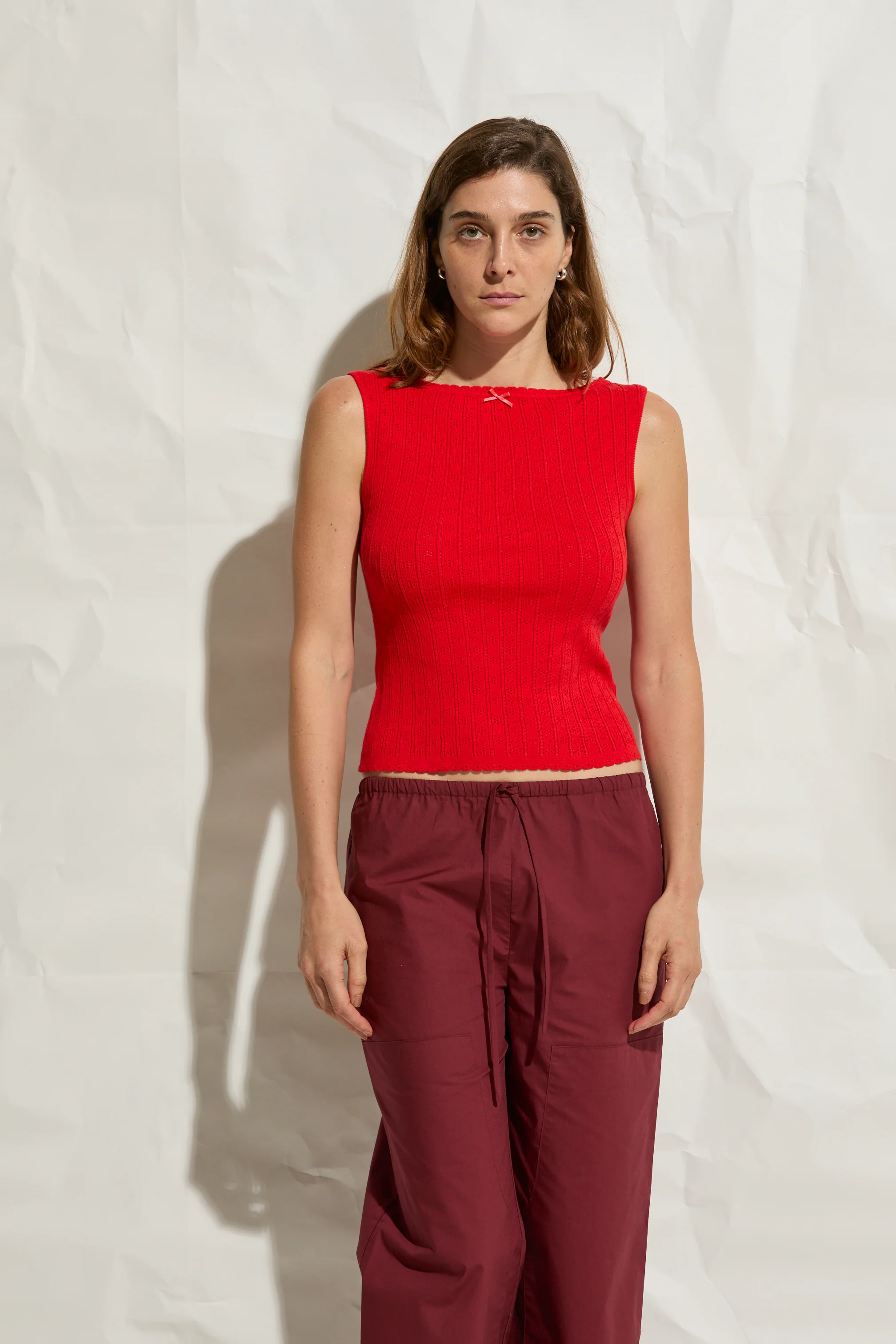 Paloma Pointelle Muscle Tank - Image 12