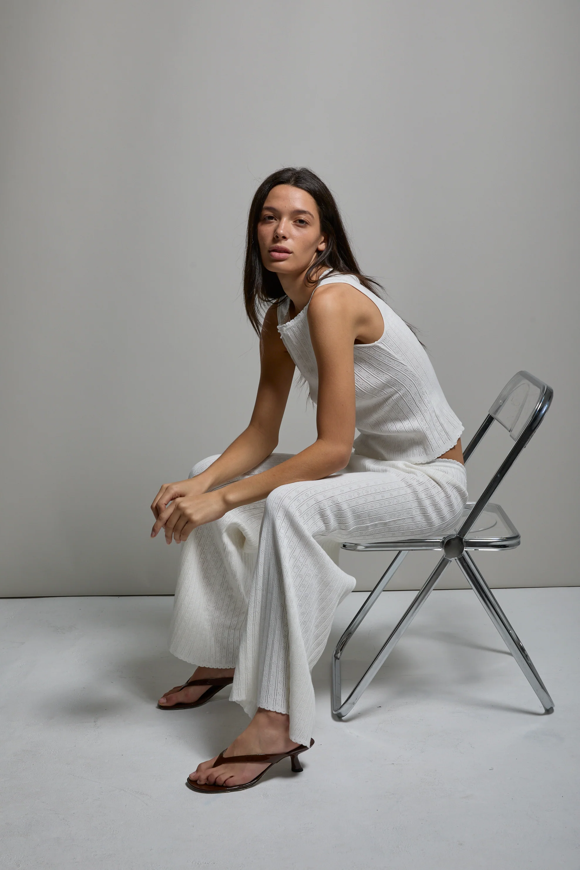 Paloma Pointelle Muscle Tank - Image 6