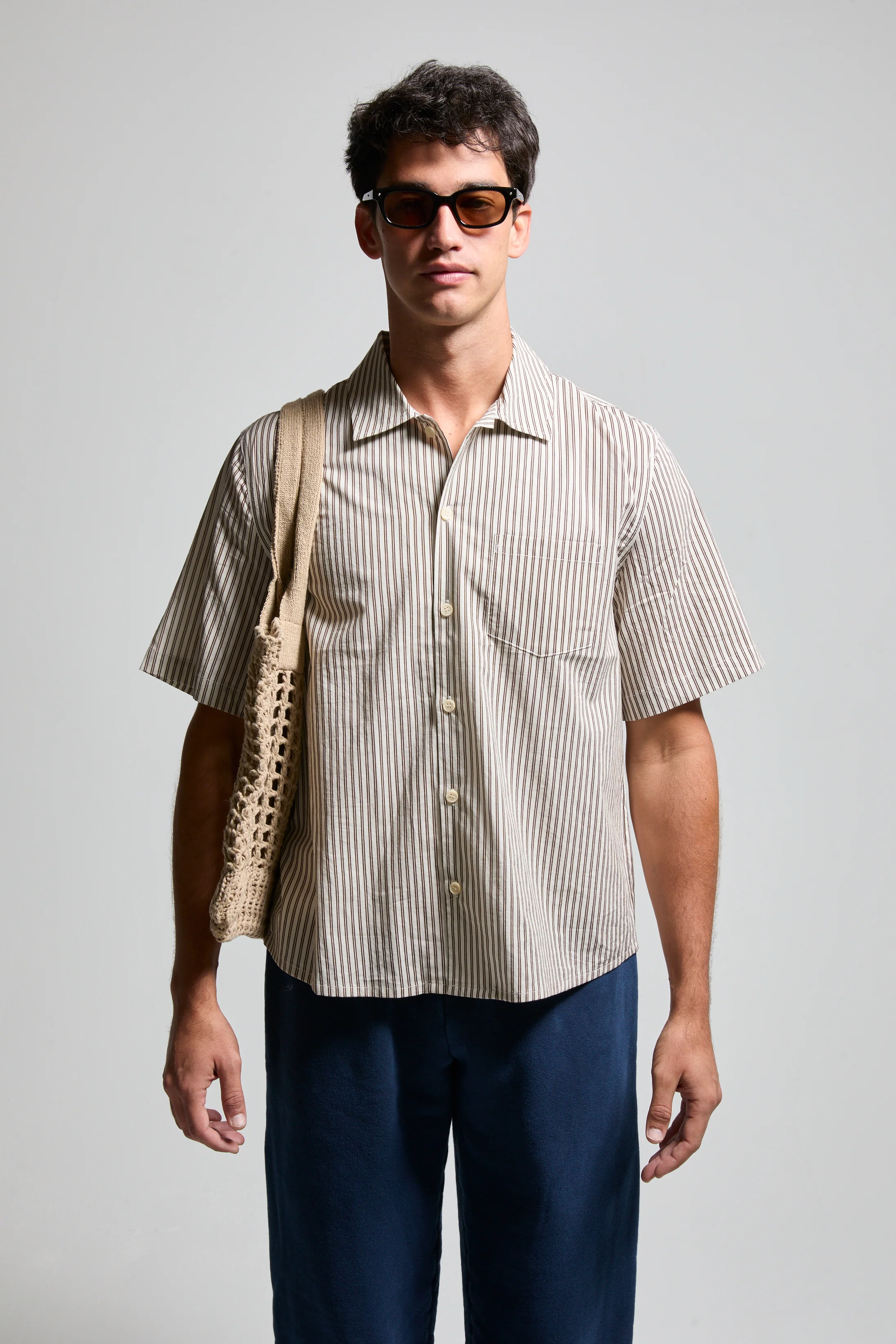 Rick Striped Camp Shirt - Image 3