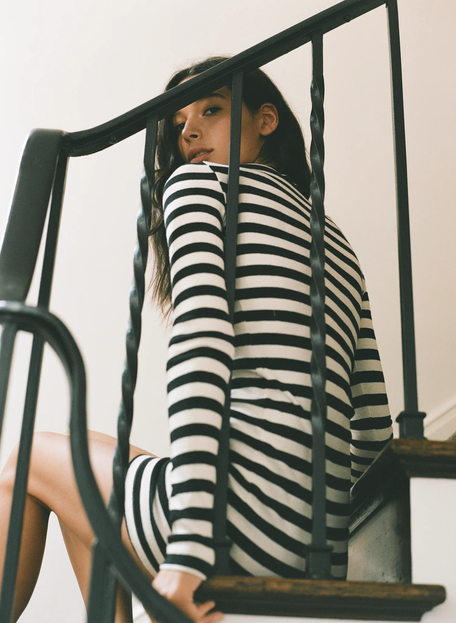 Rylee Stripe Dress - Image 5