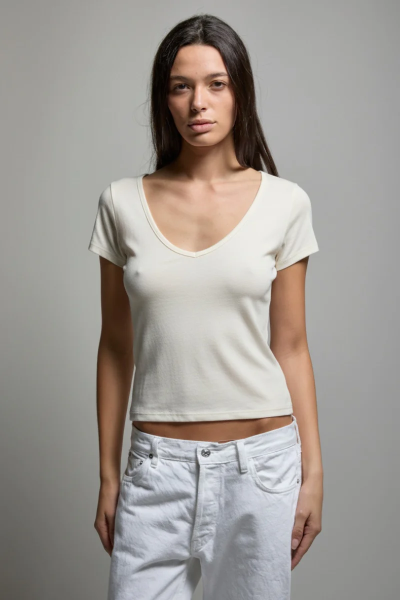 Vicki V-Neck Tee - Image 8