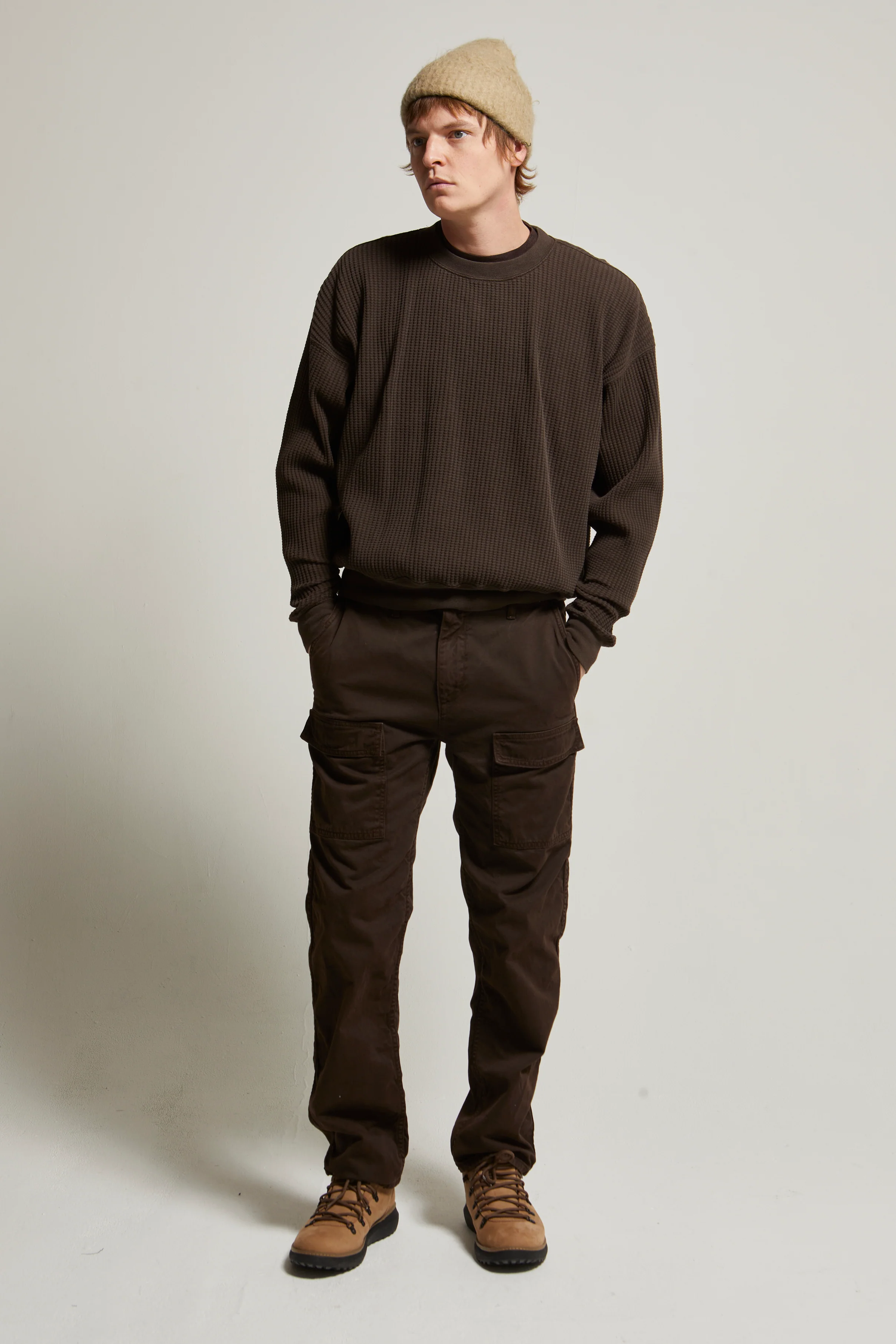 Wyatt Heritage Waffle Crewneck - Image 3