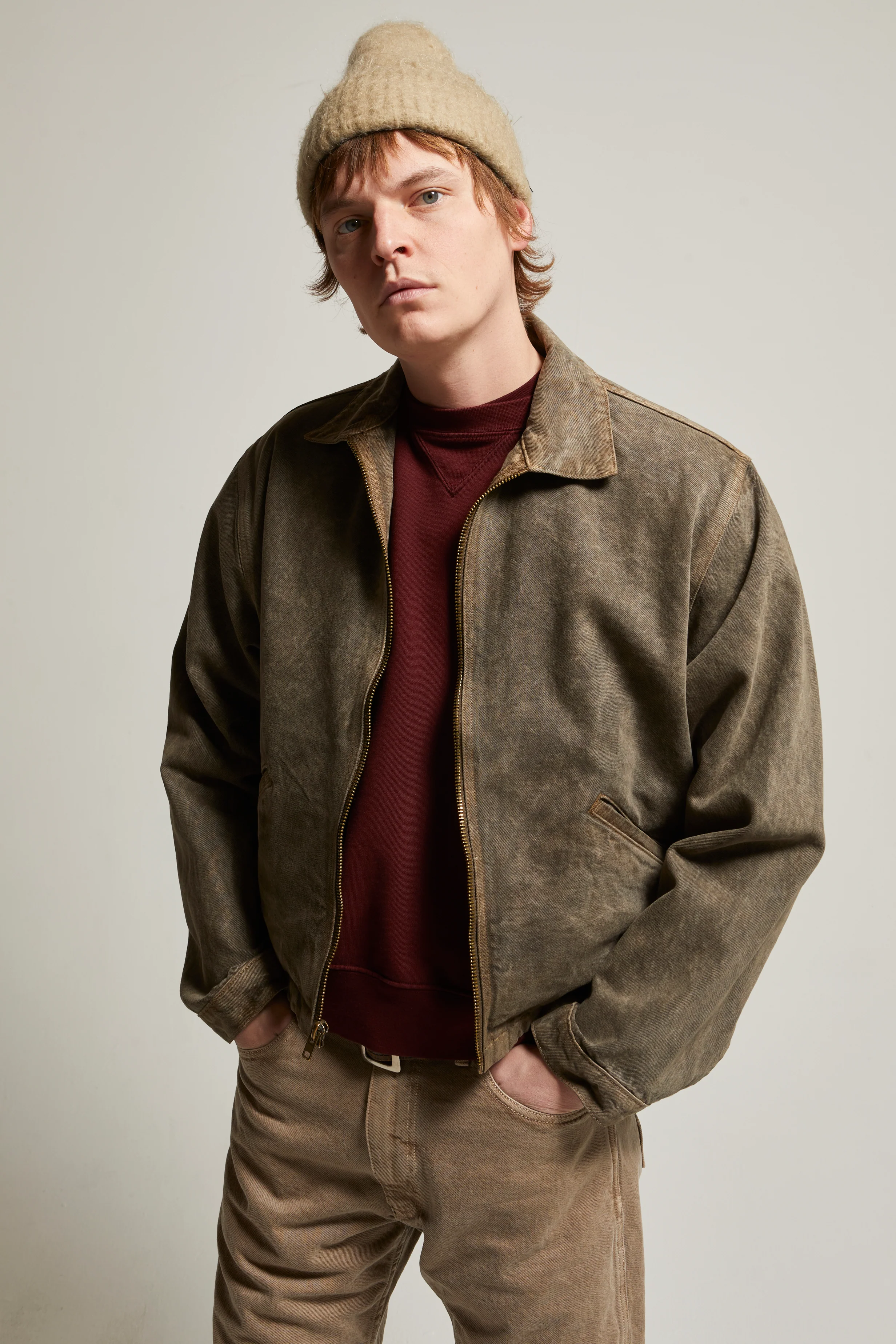 Zed Zip Cotton Twill Jacket - Image 6