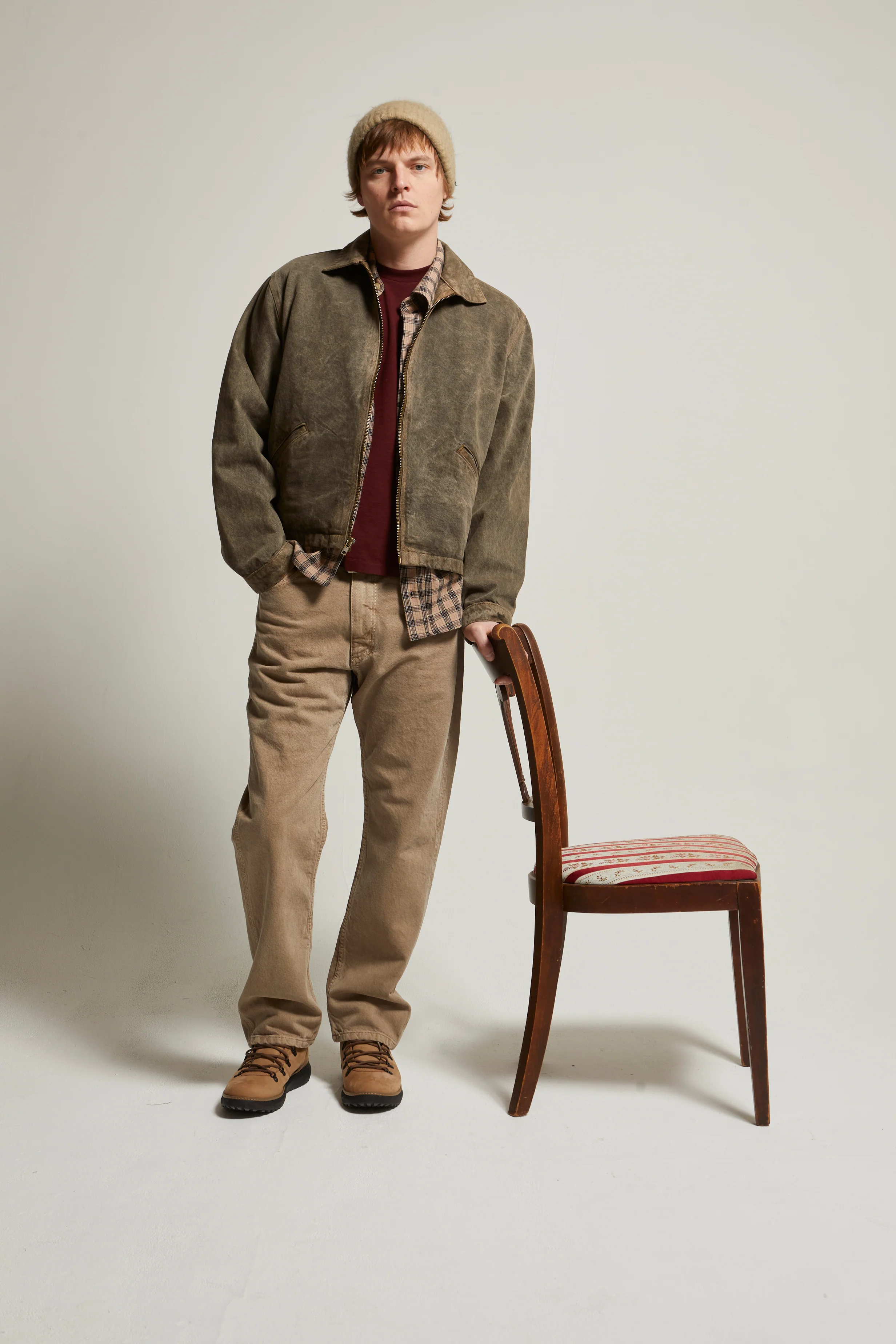 Zed Zip Cotton Twill Jacket - Image 8